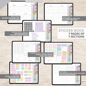 The All-in-1 DIGITAL Planner Undated, Financial, Health, LOA, Project ...