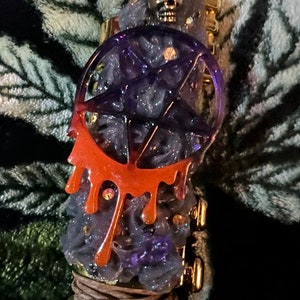 Pentagram Hemp wick lighter case