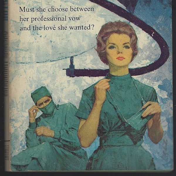 Adelaide Humphries Vintage Nurse Doctor Paperback Romances Office Nurse, Lady Doctor, Orchids