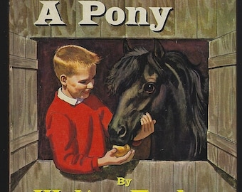 Little Black Pony Walter Farley Illustrated James Schucker 1961 Beginner Book Vintage Children's Book
