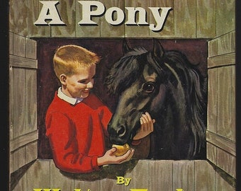 Little Black Pony Walter Farley Illustrated James Schucker 1961 Beginner Book Vintage Children's Book