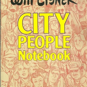 City People Notizbuch von Will Eisner 1989 Cartoons Vintage Humor