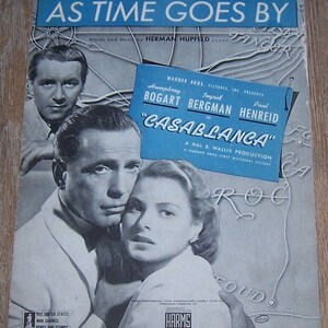 Humphrey Bogart Movie Sheet Music How Little We Know, How Sweet It Is ...