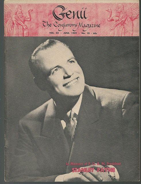 Genii the Conjuror's Magazine Vintage Magic 1957, 1958, 1959. 1960 ...