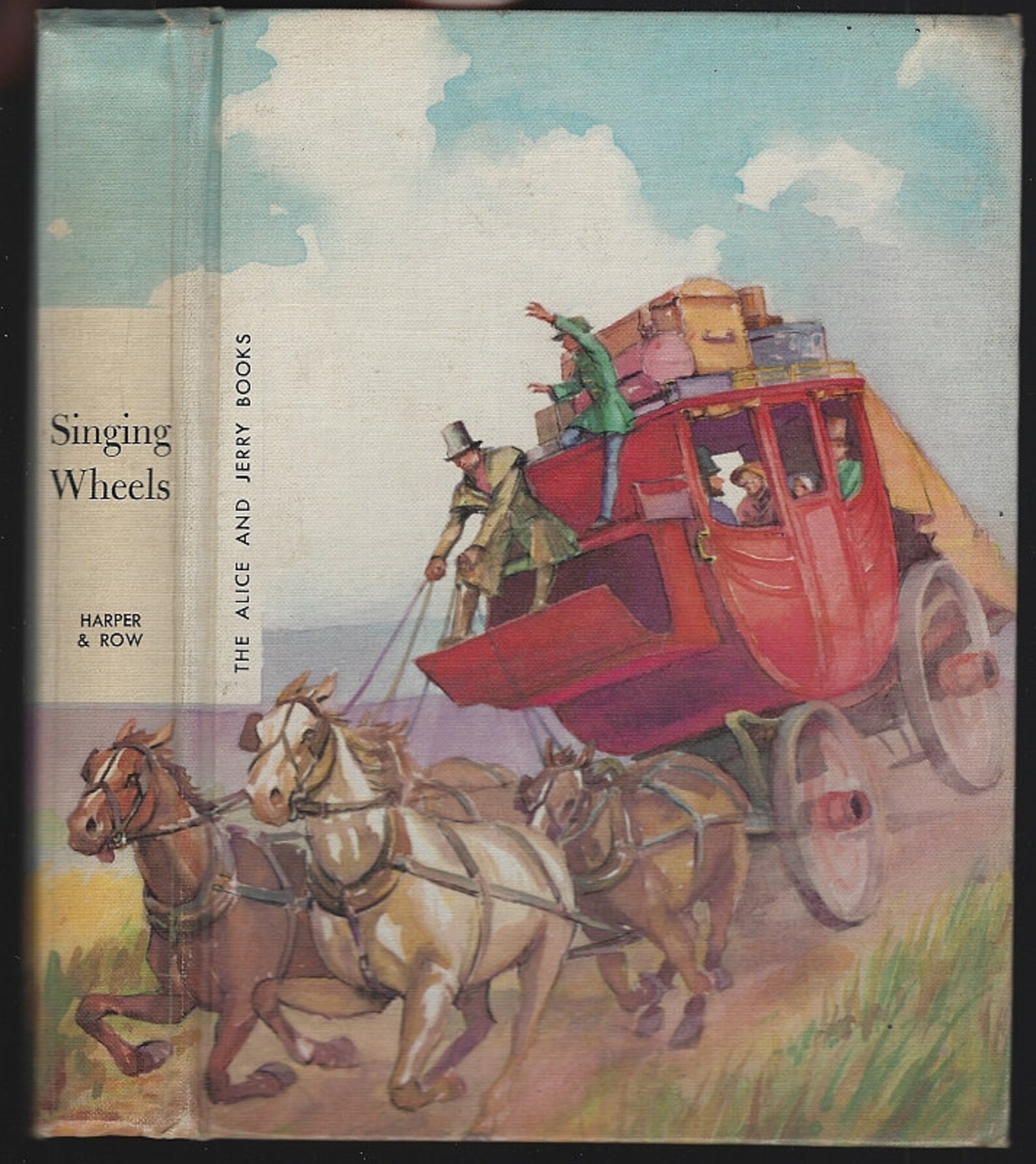 Singing Wheels Alice Jerry Books by Mabel O'Donnel 1957 Etsy