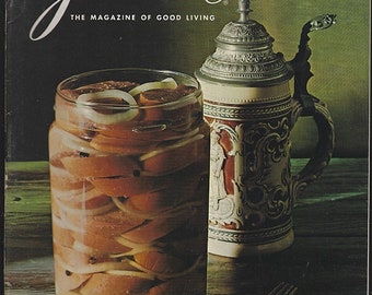Gourmet The Magazine of Good Living 1971 Issues January February April May July August September October November December Holidays