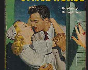 Adelaide Humphries Vintage Nurse Doctor Paperback Romances Office Nurse, Lady Doctor, Orchids