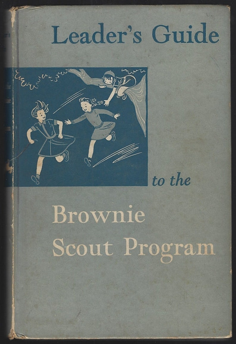 Girl Scouts Brownies Books Handbooks Leader's Guide Vintage Scouting