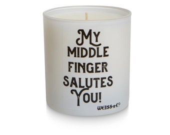 Mein Mittelfinger grüßt dich