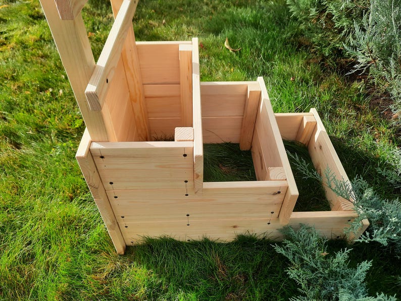 Easy Vertical Garden Planter DIY Plans PDF, Wooden Planter Box Stand ...