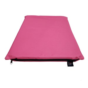 Waterproof Dog Bed Cage Mat Double Sided Removable Zipped Cover 2" Foam insert image 6