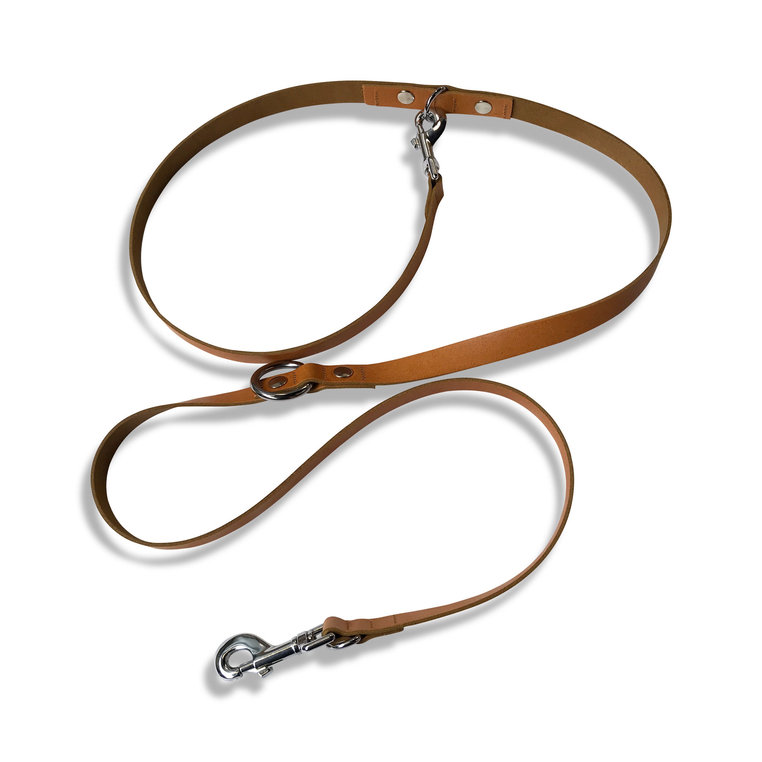 Leather Dog Training Lead / Leash Police Dog Training Leash / Etsy