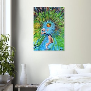 Eisprung Poster, Wandkunst über Schwangerschaft – Schwangerschaftsposter, Kunst zum Eisprung, Schwangerschaftsposter, Geschenke für Freundin