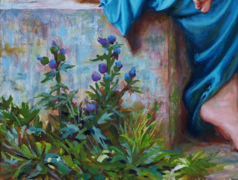 Mein Dank an Bouguereau 2 70 x 100 cm Bild 8