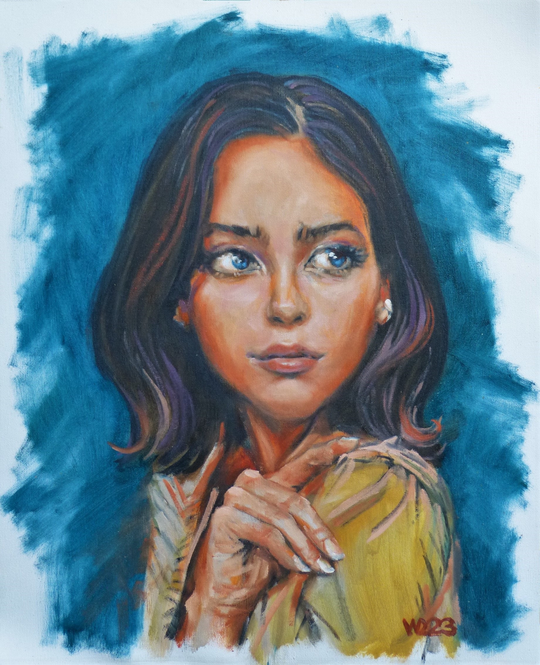 Original Oil Painting - to the Left - Etsy