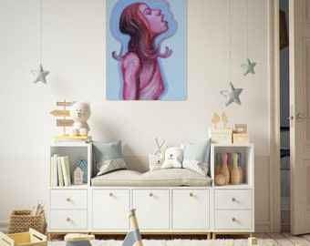 Solo-Frau-Poster, druckbare Wandkunst für feministische Heimdekoration, Geschenke für Kinder – feministische Wandkunst-Geschenke für Mädchen