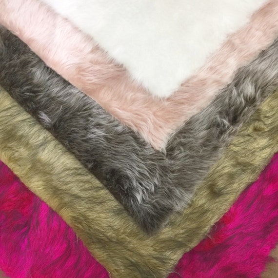 16 Color Faux Fur Fabric Craft FurMix color Fabric by the Etsy