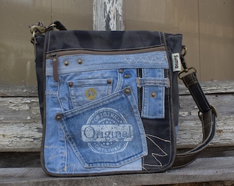 Canvas Mssenger Bag, Canvas Shoulder Bag, Messenger Bags, Canvas Shoulder Bag, Student Bag, Large Messenger Bag, Canvas Crossbody, Crossbody