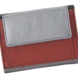 Leder Geldbeutel, kleiner Geldbeutel, Frauen Geldbörse, Leder Portemonnaie, Brieftasche, Damen Geldbörse, Frauen Geldbeutel, Retro Geldbörse