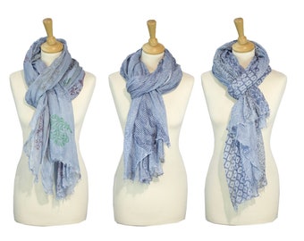 Modal Schal, Sommer Schal, Damen Tuch, Tücher, Bunte Schals,  Schal Herbst, Geschenke für Sie, Gitfs für Mutter, Frauen/ Damen Schals