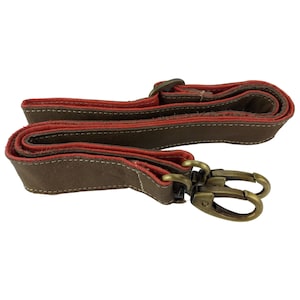 Verstellbare Taschenhenkel aus Canvas/ Leder, Schultergurt, Gurtband Handtasche, Taschengriff, Henkel Griffe, Ersatzriemen für Umhängetasche
