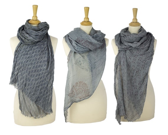 Ladies summer scarves deals