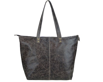 Leather handbag, leather tote bag, leather tote women, tote, leather bags, leather shoulder bag, retro bag, large handbag