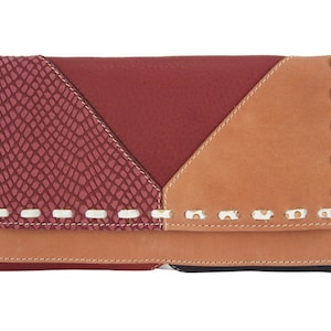 Leder Geldbeutel, großer Geldbeutel, Frauen Geldbörse, Leder Portemonnaie, Brieftasche, Damen Geldbörse, Frauen Geldbeutel, Retro Geldbörse