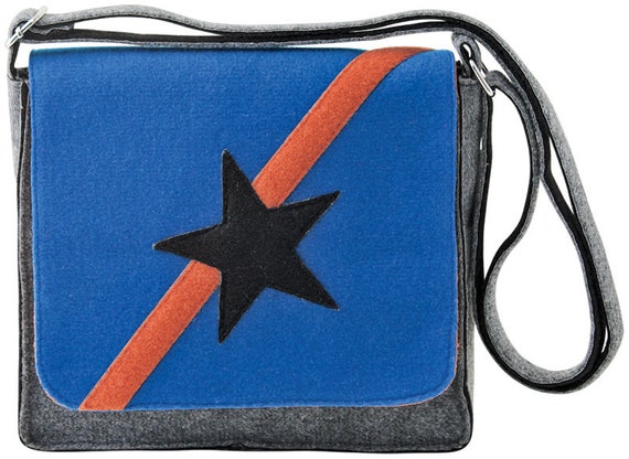 Stern Filz Star Tasche Shopper Bag Fashion Henkeltasche Geschenkbox Einkaufskorb