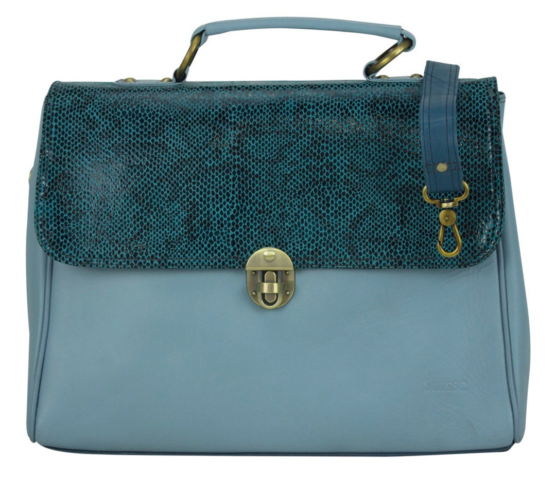 Leather Shoulder Bag Leather Crossbody Leather Bag Big Etsy