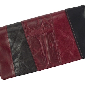Leder Geldbeutel, großer Geldbeutel, Frauen Geldbörse, Leder Portemonnaie, Brieftasche, Damen Geldbörse, Frauen Geldbeutel, Retro Geldbörse
