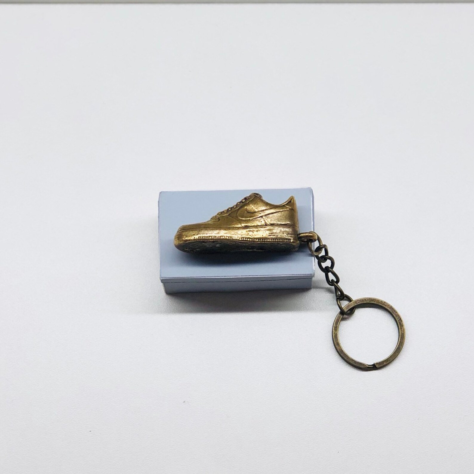 mini nike air force 1 keychain