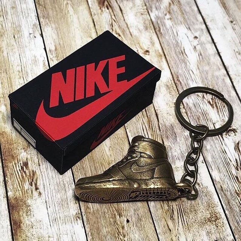 Sneaker keychain jordan keychain Air Jordan 1 Etsy