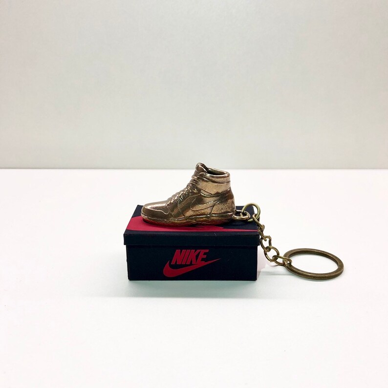 Sneaker keychain jordan keychain Air Jordan 1 Etsy