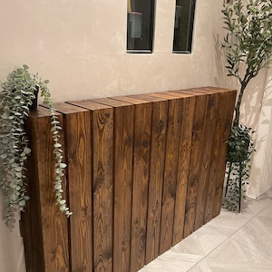 Elemental custom radiator cover - Wide vertical slat design, custom size and finish. Custom Radiator cover - Modern wide vertical slats, Handmade to order. Made-to-Measure Radiator cabinet - Wide vertical slat, Bespoke deisgn, Ny size or colour