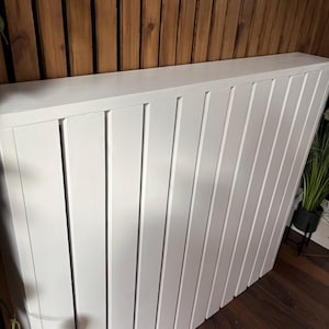 Pinterest Inspired Wide Slat Vertical Radiator Cover- Made to measure image 12