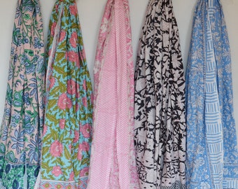 Wholesale Scarf Lot ! Block Cotton Beach Cover Up Pareo| Cotton Scarf Summer Wrap Sarongs Assorted | Gift For Valentine/Birthday/Anniversary