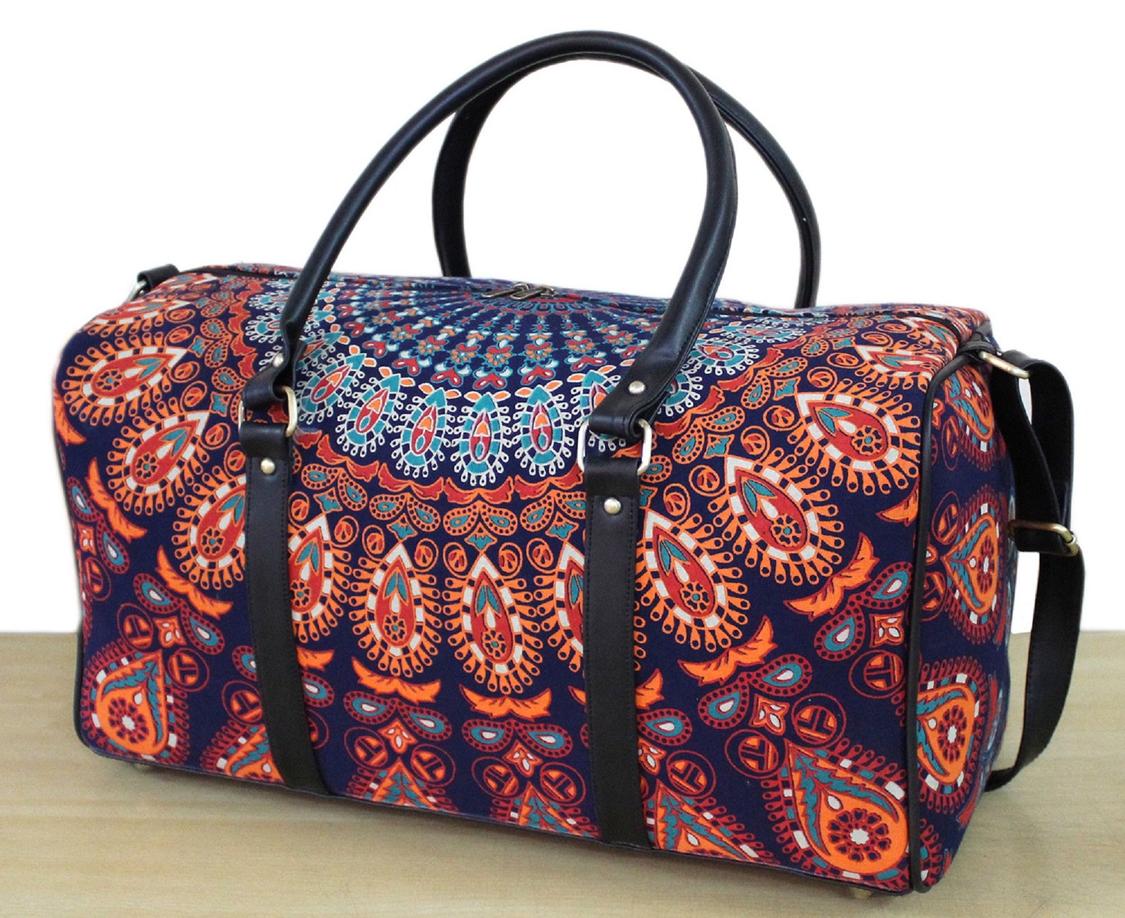 100 Cotton Handmade Ethnic Handbag & Adjustable Indian Multi Etsy