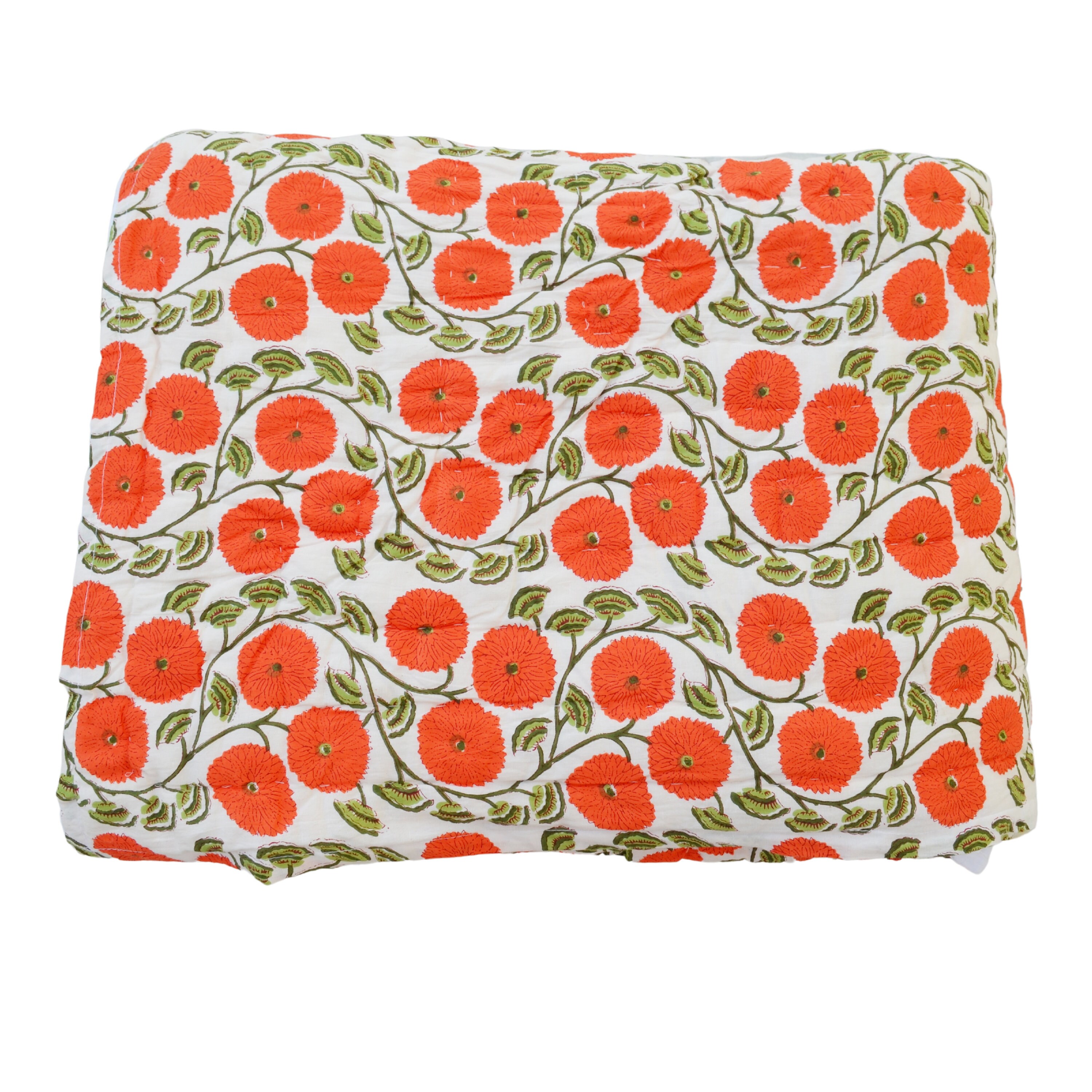 Block Print Razai Indian Handmade Coverlet Razai 100 Etsy