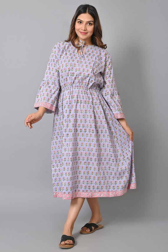 Cotton Dress Material ( Unstitched Salwar Suits) -BBQSTYLE – Blueberry  Boutique