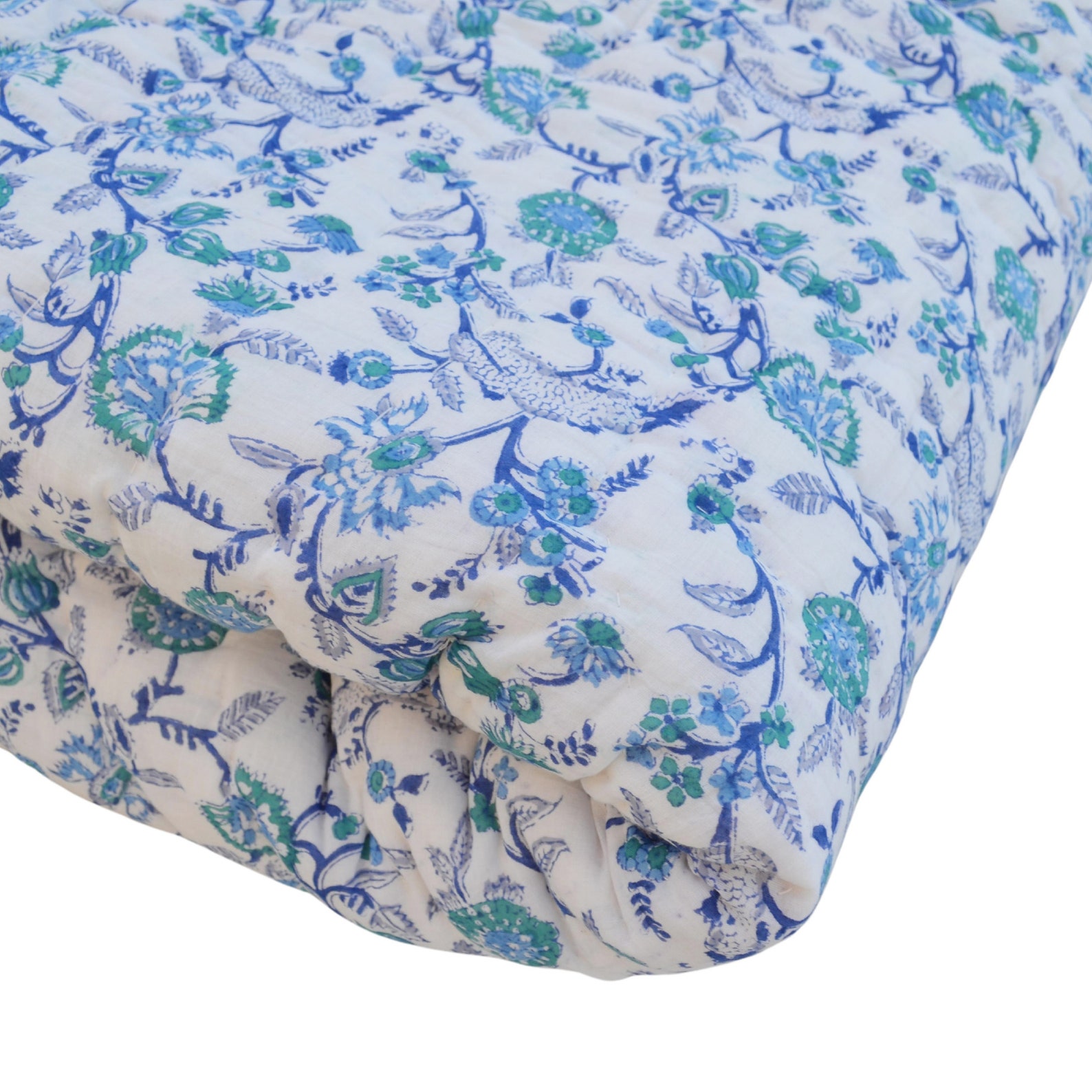 Winter Warm Razai Quilt 100 Cotton Light Weight Winter Etsy