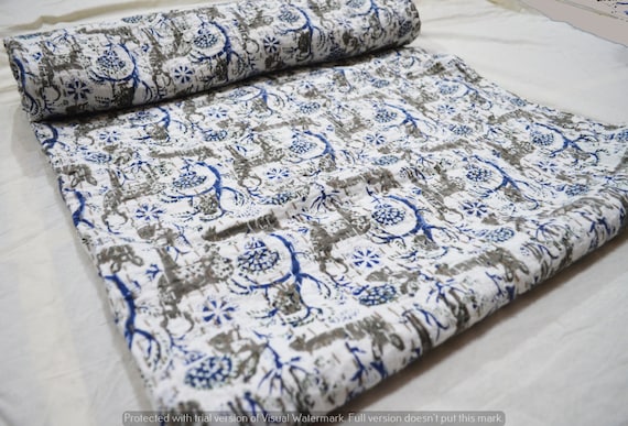 100/% Cotton Indian Handmade Traditional Bedding Bedspread Ethnic Kantha Quilt Throw Ralli Crazy New Blanket Art Queen Size 90X108 inches