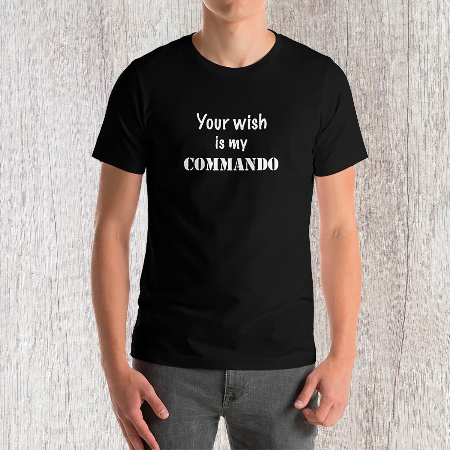 Commando Funny T-shirt Trending T-shirt 