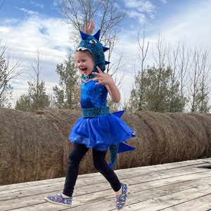 Dragon Halloween costume, Dinosaur toddler costume , Dress up gift set for toddlers and children