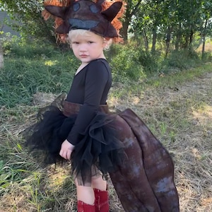 Axolotl Halloween Costume: Toddler Headpiece & Tail Set