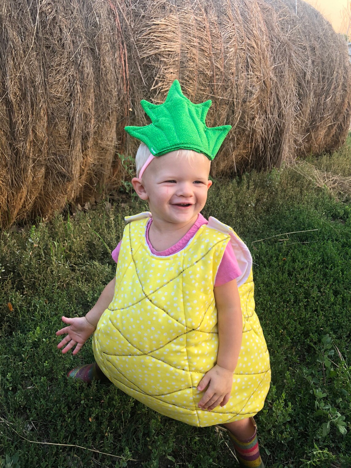 Pineapple costume toddler costume toddler halloween Etsy
