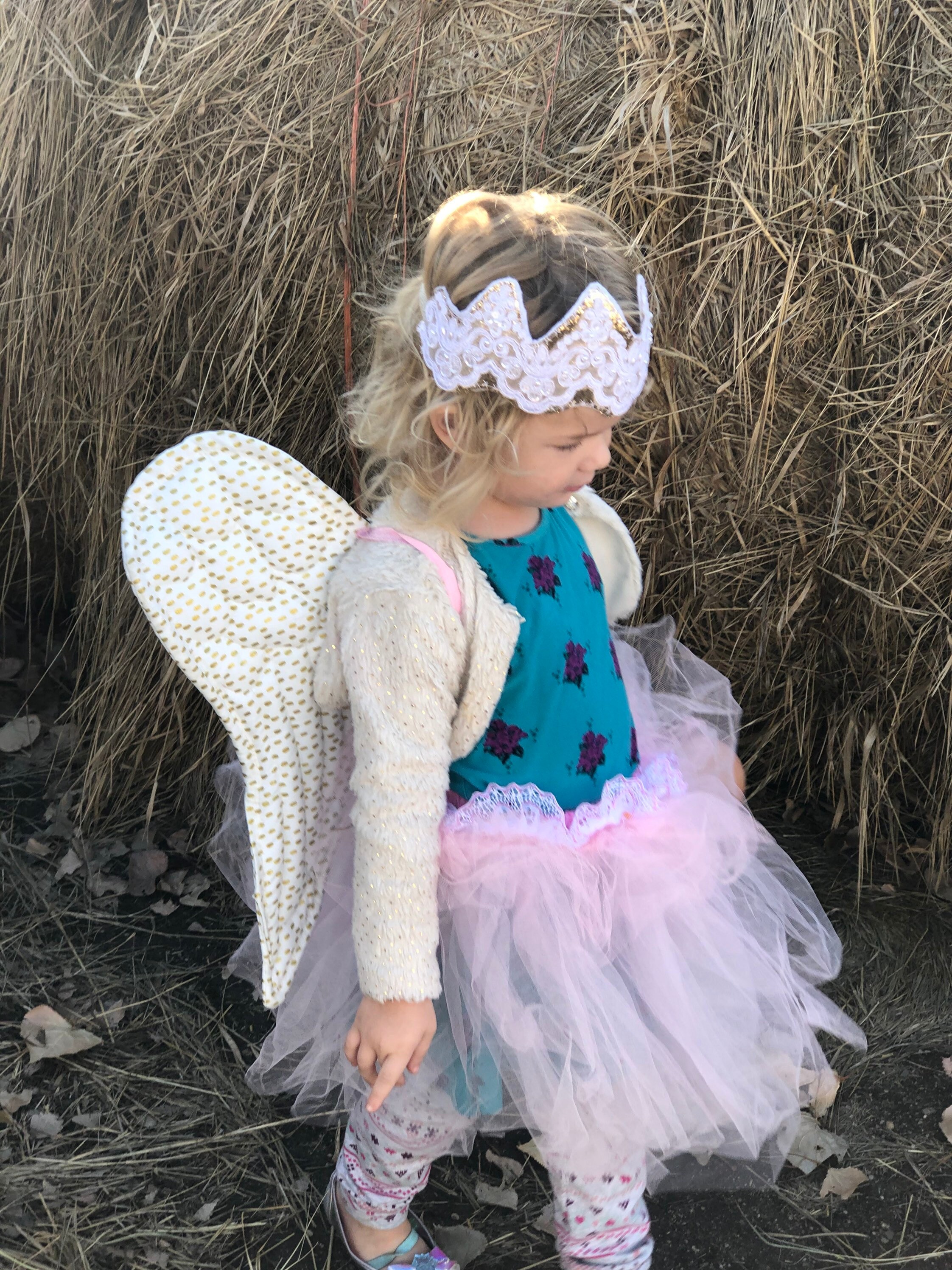 Angel costume angel dress up wings Toddler Halloween Etsy