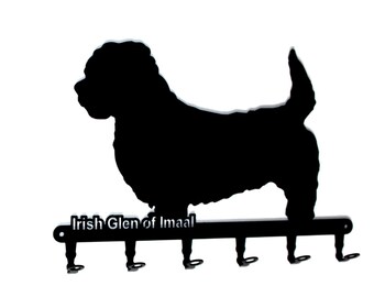 Key Board Boston Terrier Design Dog Hook Bar Steel