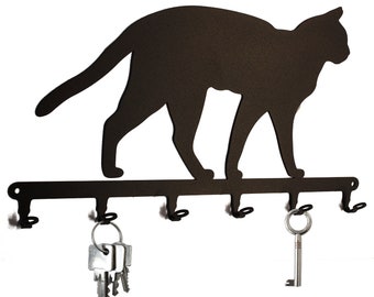 Key Board / Hook Bar * Siam Cat * - Key Board, Key Box, Key Holder, Metal - 6 Hooks