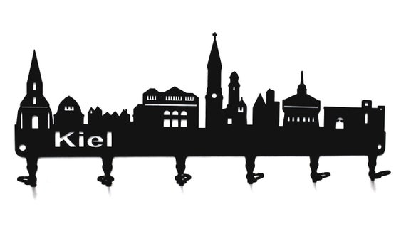 Schl/üsselleiste 4 Haken Schifffahrt Metall Schl/üsselbrett // Hakenleiste * Ahoi * Schl/üsselboard Seefahrt